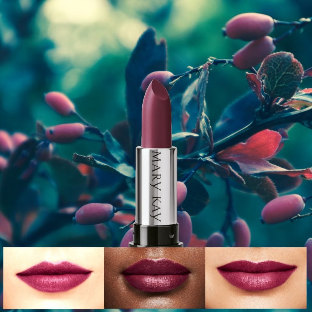 Crushed Berry Gel Semi-Matte Lipstick - Mary Kay